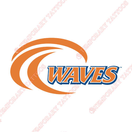 Pepperdine Waves Customize Temporary Tattoos Stickers NO.5886